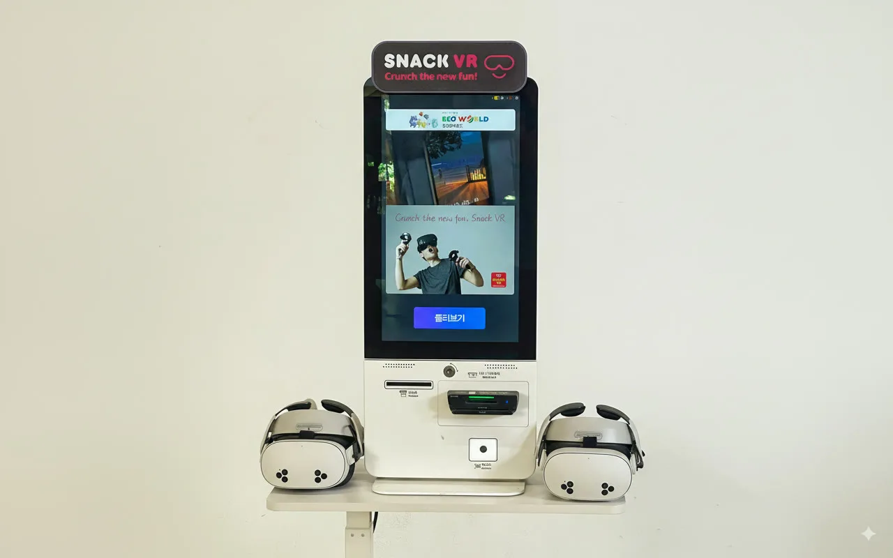 스낵VR 키오스크