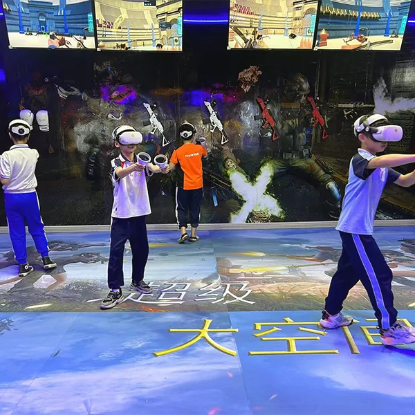 어린이 VR 체험 현장